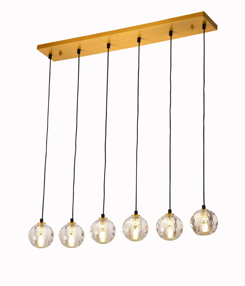 Simple Design Brass Pendant Lamp