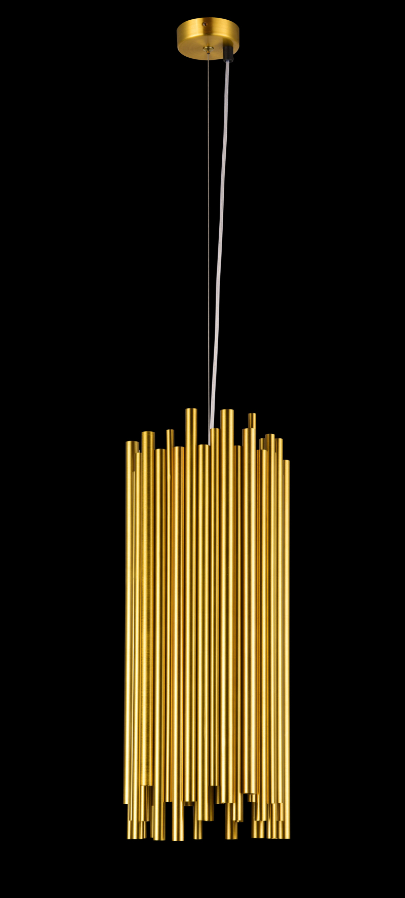 Cylinder Brass Pendant Lamp