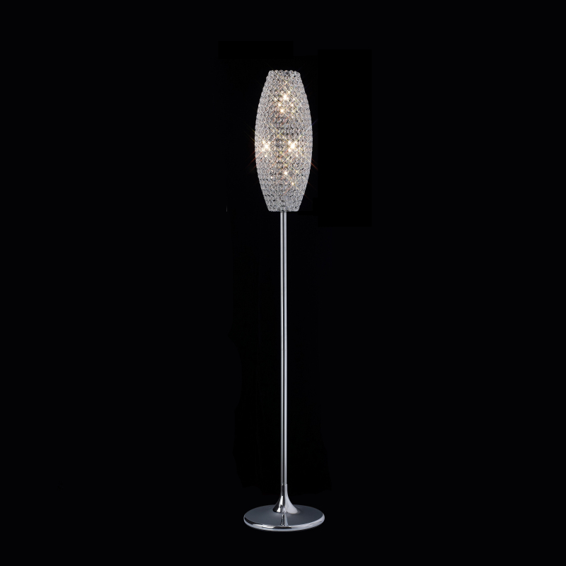Modern Crystal Floor Lamp