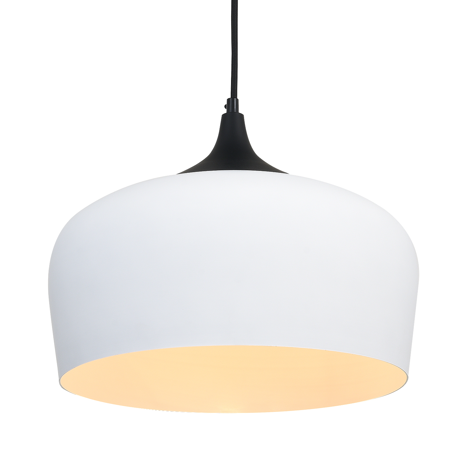 [UPC 631145973685]  Briever Pendant Lamp, 1 Light Dome Hanging Pendant Light,Metal Ceiling Light for Dining Room, Kitchen, Living Room, Restaurant, Bar -with LED Bulb