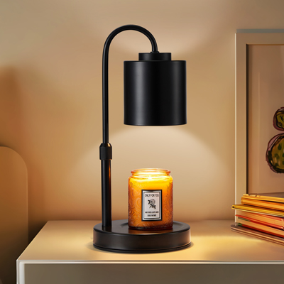 Briever Candle Warmer Lamp with Timer & Dimmer, Height Adjustable Electric Candle Warmer for Jar Candles